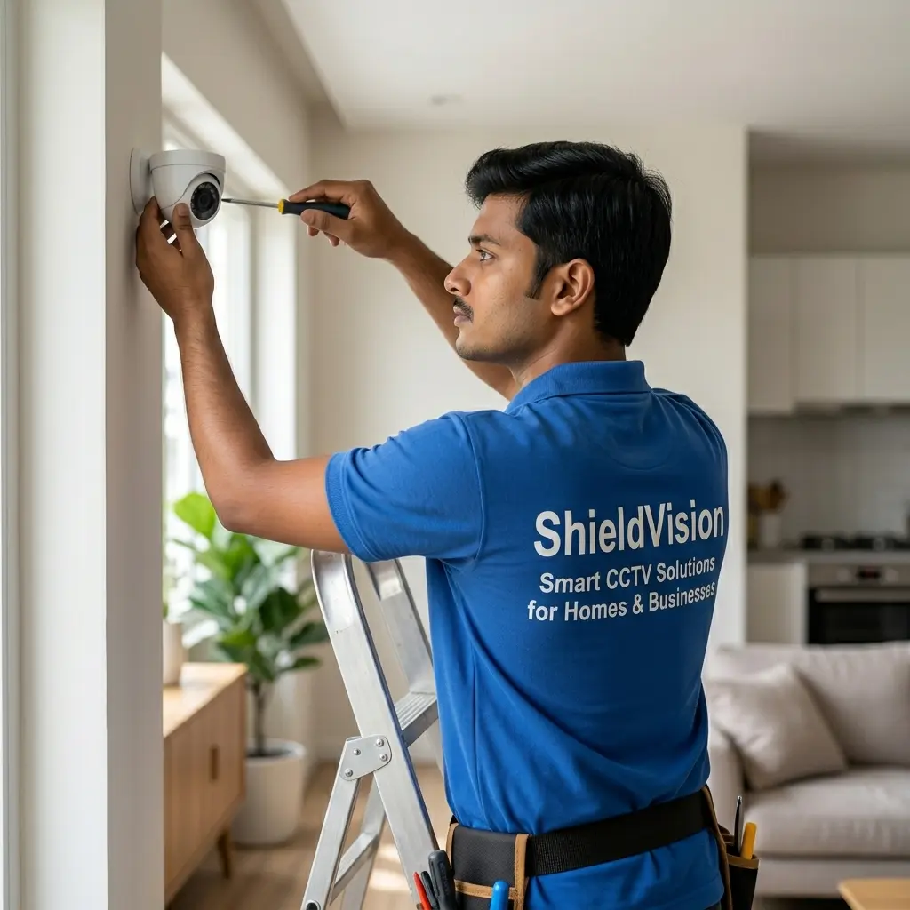 CCTV camera installation in Barrackpore by expert technician